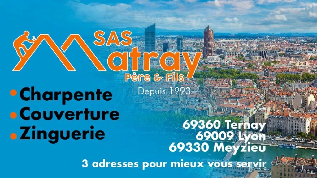 Matray L Fils coordonnées 3 bureaux pour mieux vous servir Ternay , Meyzieu, Lyon